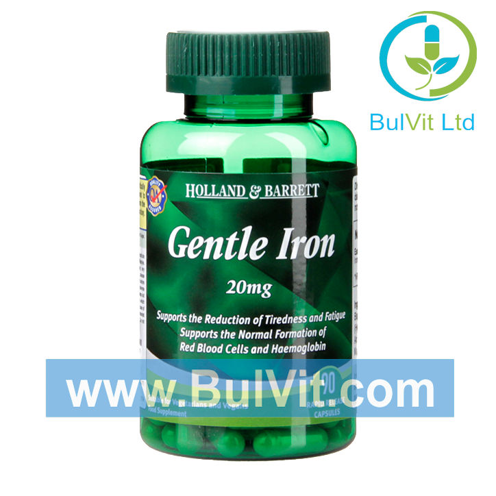 Нежно желязо / Gentle Iron 20mg 90 capsules