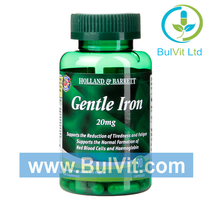Нежно желязо / Gentle Iron 20mg 90 capsules