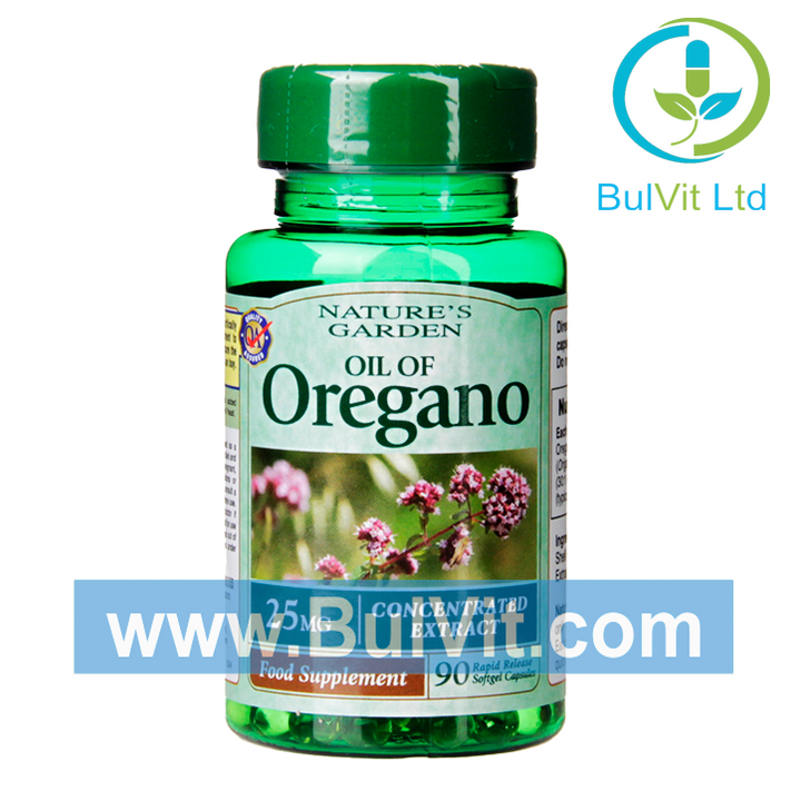 Mасло от риган (концентриран екстракт) (Oil of Oregano) 28мг 90 капсули