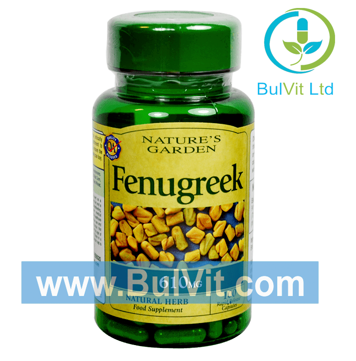 Сминдух / Fenugreek 610 mg 90 capsules