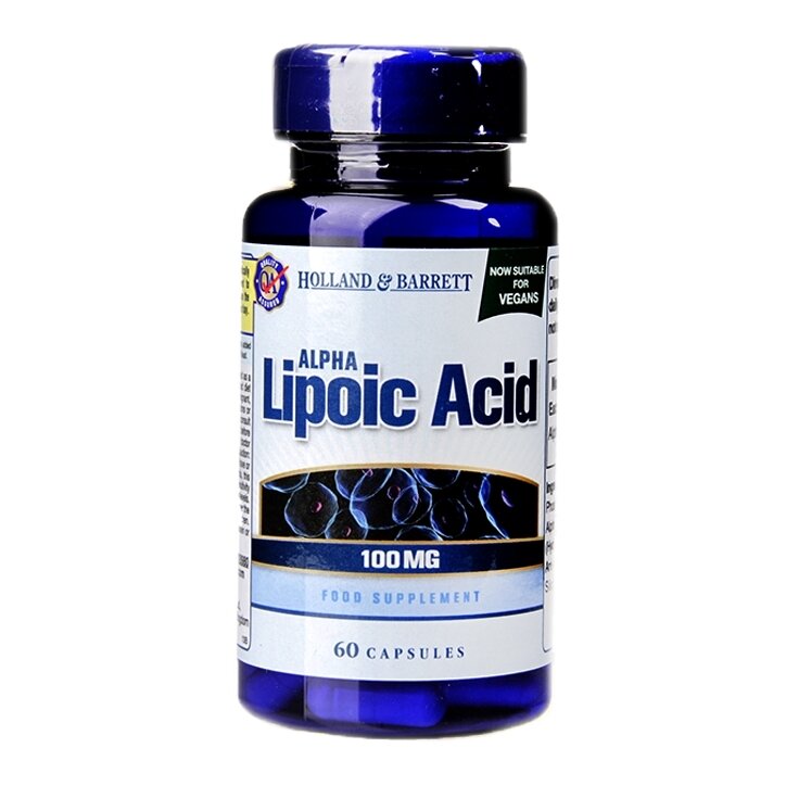Алфа липоева киселина (Alpha Lipoic Acid) 100mg 60 капсули