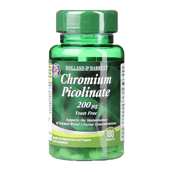 Хром / Chromium Picolinate 200mcg 90 tablets