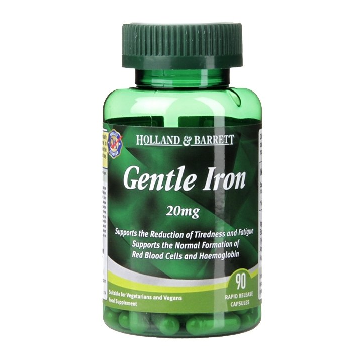 Нежно желязо / Gentle Iron 20mg 90 capsules
