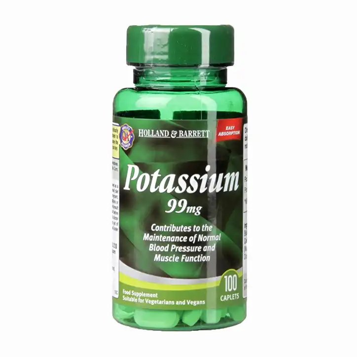 Калий / Potassium 99 mg 120 tablets