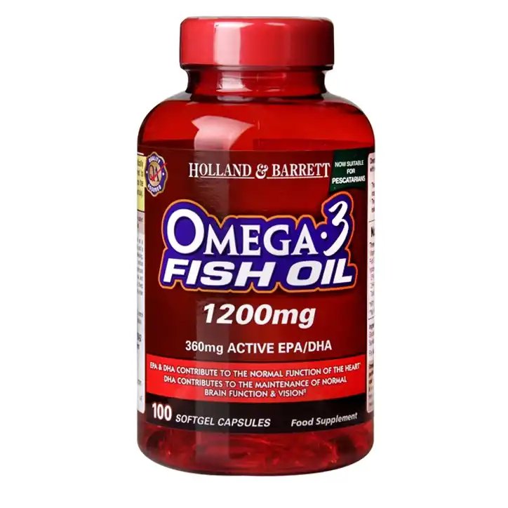Омега-3 концентрирано рибено масло / Omega 3 Fish Oil 1200mg 120 capsules