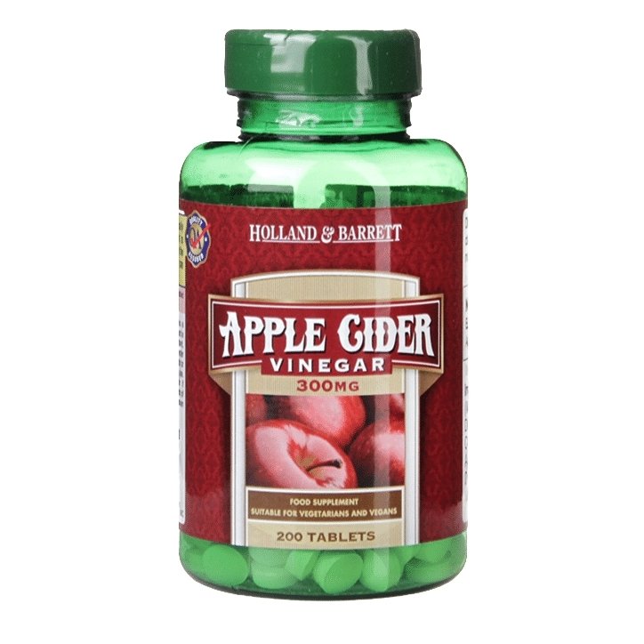Ябълков оцет / Apple Cider Vinegar 300 mg 200 tablets