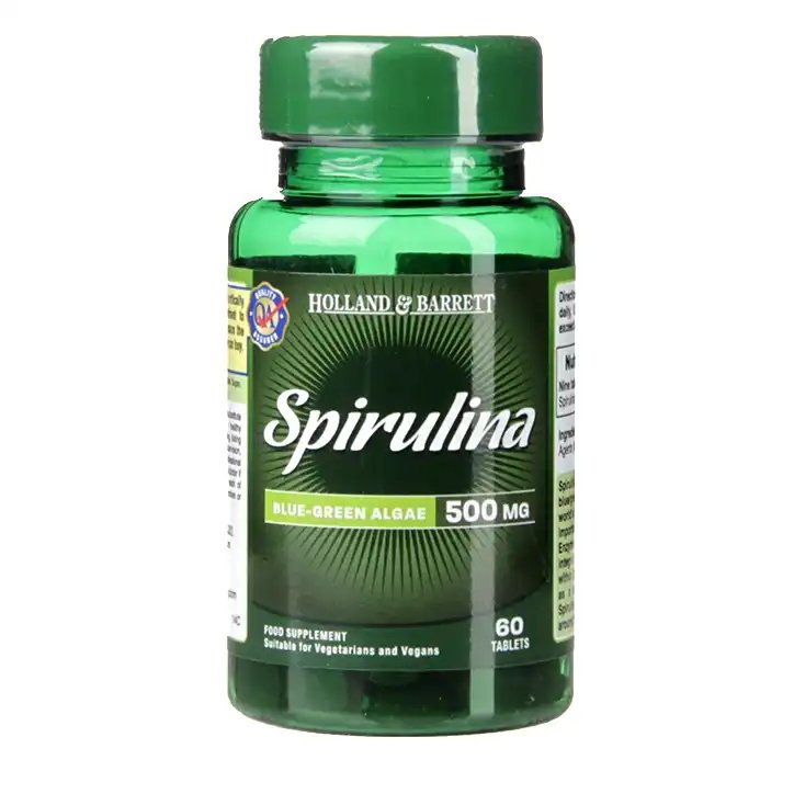 Спирулина / Spirulina 500mg 60 tablets
