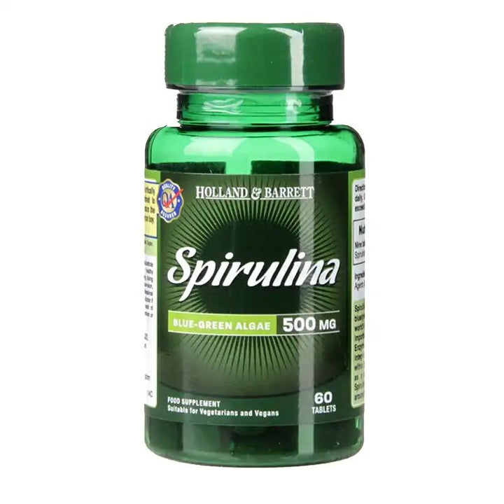 Спирулина / Spirulina 500mg 60 tablets