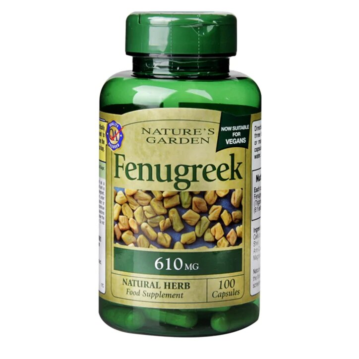 Сминдух / Fenugreek 610 mg 90 capsules