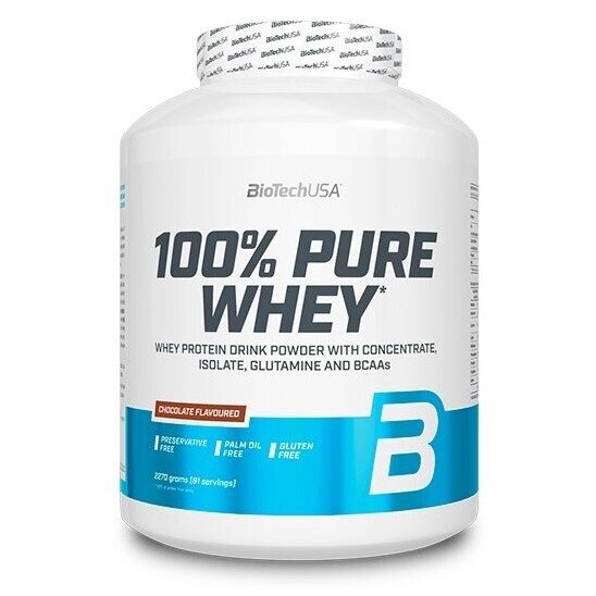 BioTech USA 100% Pure Whey суроватъчен протеин 2000g