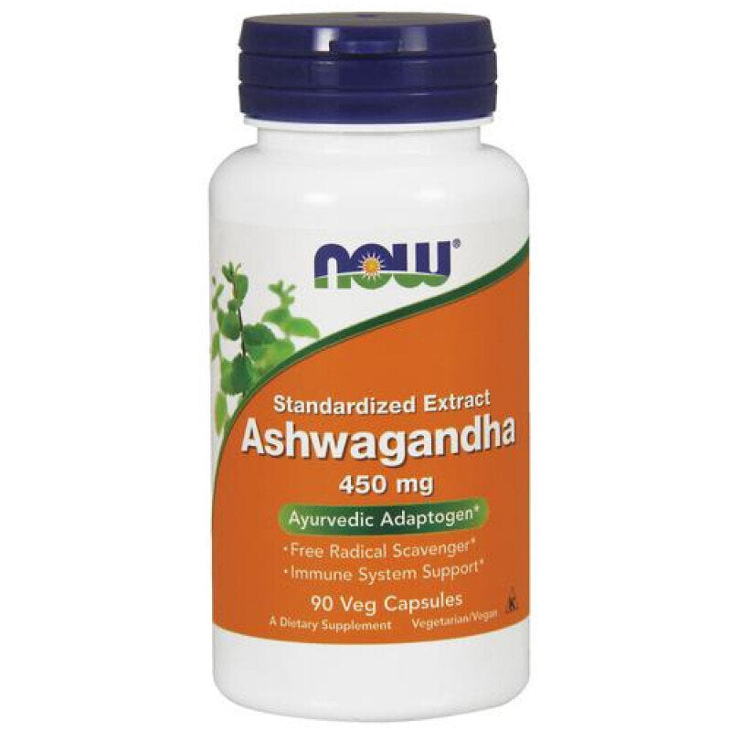 NOW Ashwagandha / Ашваганда 450mg 90 capsules