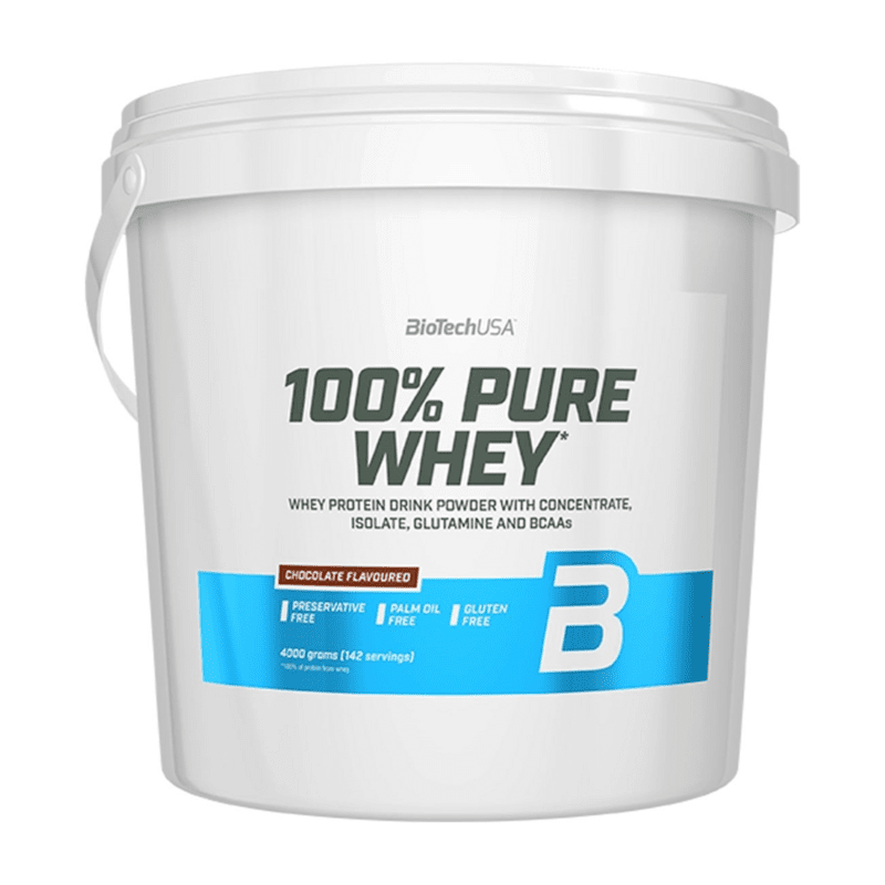 BioTech USA 100% Pure Whey суроватъчен протеин 4000г