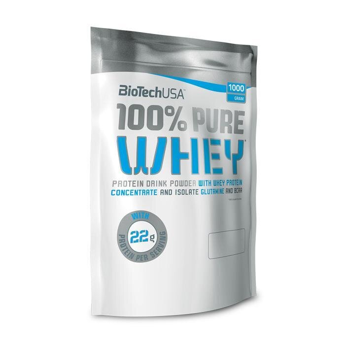 BioTech USA 100% Pure Whey суроватъчен протеин 1000г