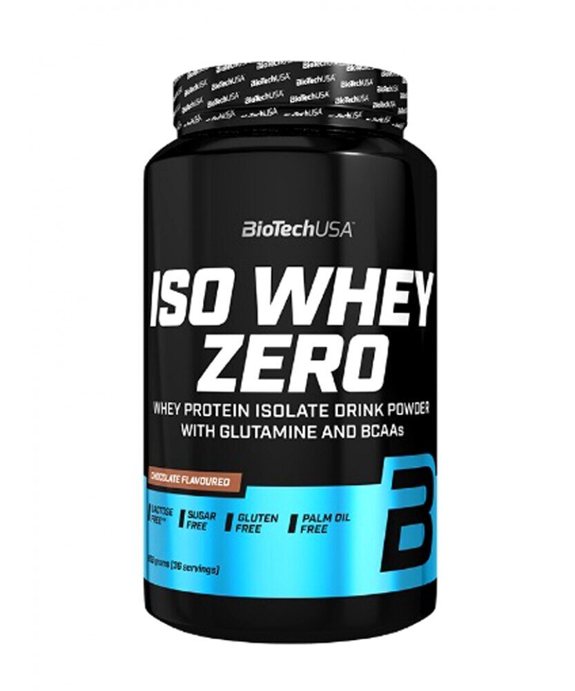 BioTech USA Iso Whey Zero суроватъчен протеин изолат 908г
