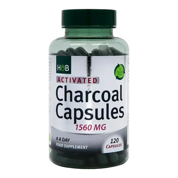 Активен въглен / Activated Charcoal 1560mg 120 capsules