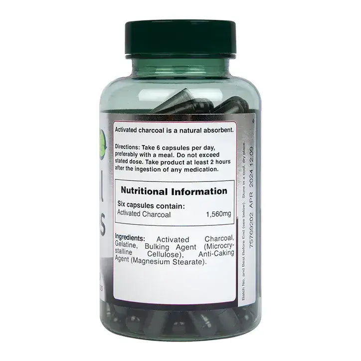Активен въглен / Activated Charcoal 1560mg 120 capsules