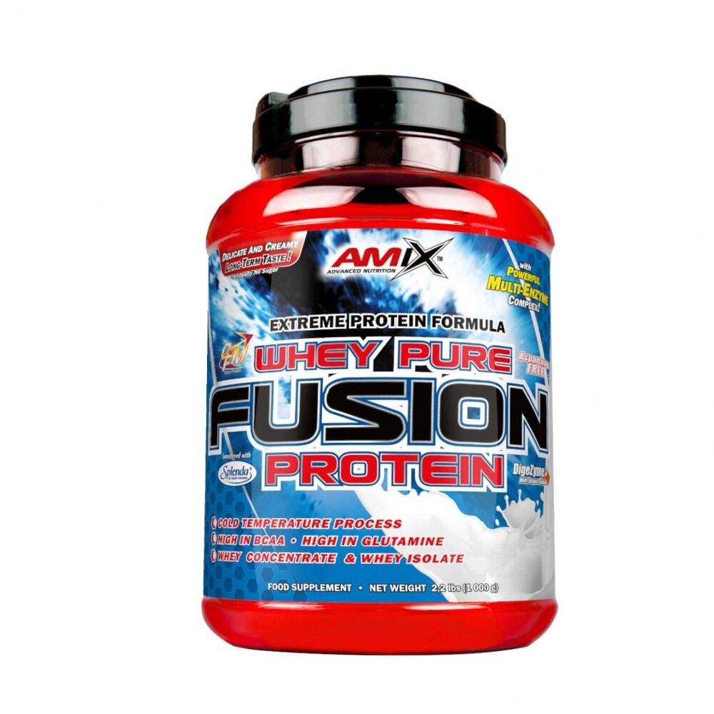 AMIX Whey Pure Fusion (суроватъчен протеин) 1000г