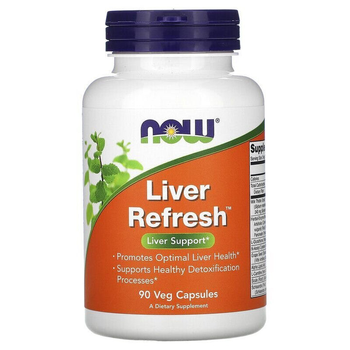 NOW Liver Refresh / Комплекс за черен дроб 90 capsules