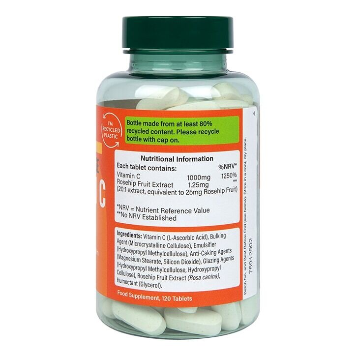 Витамин C с удължено освобождаване  / Vitamin C Timed Release 1000mg 120 tablets