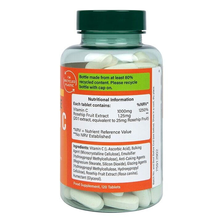 Витамин C с удължено освобождаване  / Vitamin C Timed Release 1000mg 120 tablets