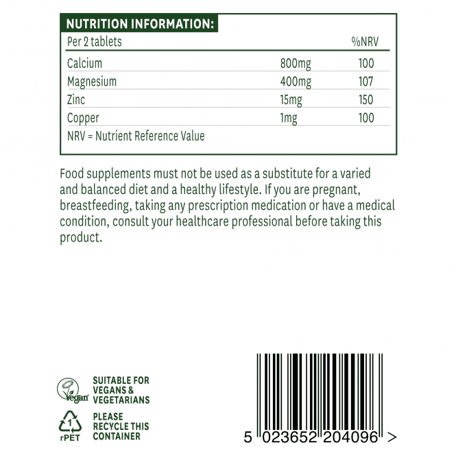 Калций, Магнезий и Цинк (Calcium, Magnesium + Zinc) 90 таблетки