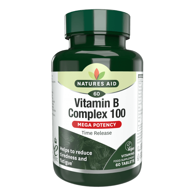 Витамин В Комплекс (Vitamin B Complex 100) 60 таблетки с бавно освобождаване
