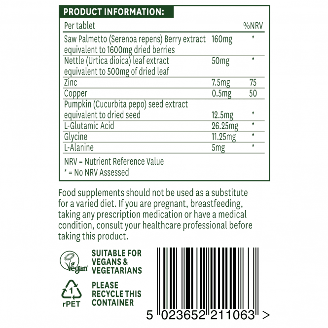 Сао Палмето Комплекс (Saw Palmetto Complex) 60 таблетки