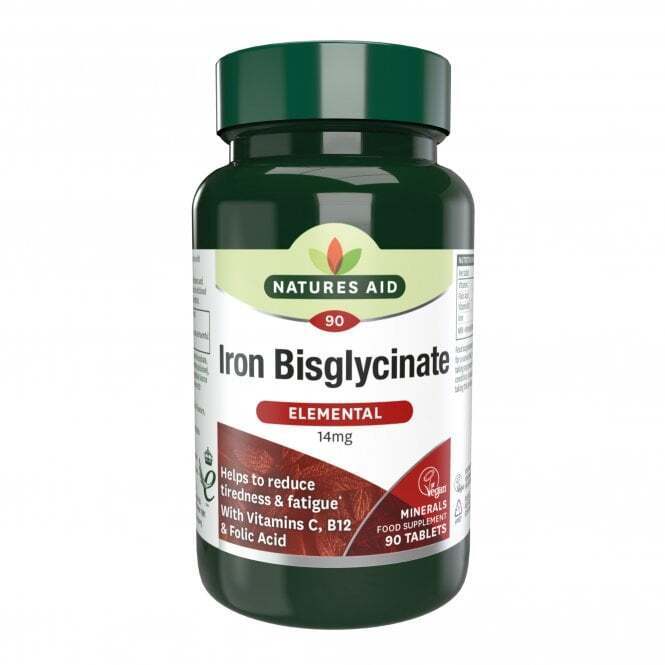 Нежно желязо формула / Iron Bisglycinate 14mg 90 tablets