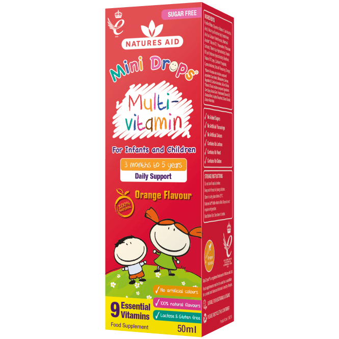 Мултивитаминни капки за деца / Mini Drops Multi-vitamin 50ml