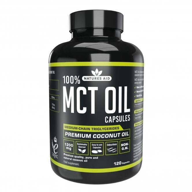 Фракционирано кокосово масло / 100% MCT Oil 1200mg 120 capsules