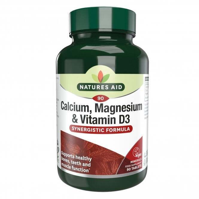 Калций, Магнезий и Витамин D3 (Calcium, Magnesium + Vitamin D3) 90 таблетки