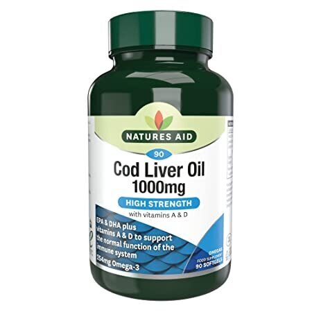 Масло от черен дроб на треска / Cod Liver Oil 1000mg 90 softgels