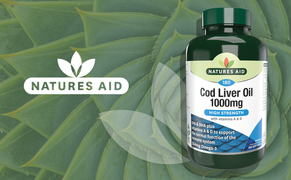 Масло от черен дроб на треска (Cod Liver Oil) 1000mg 180 softgels
