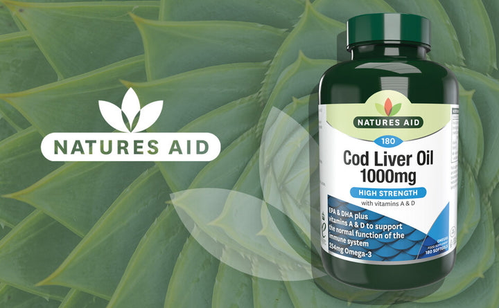 Масло от черен дроб на треска (Cod Liver Oil) 1000mg 180 softgels