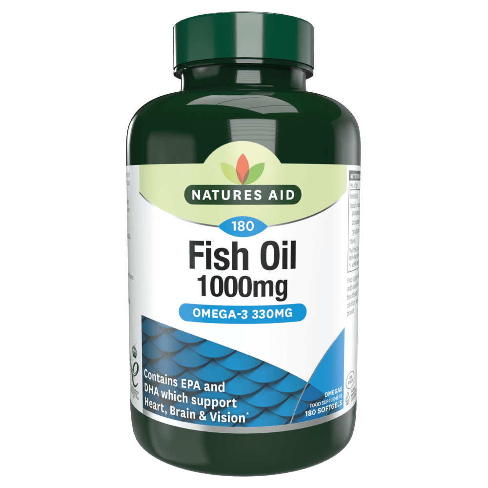 Омега 3 Рибено масло / Omega 3 Fish Oil 1000mg 180 softgels