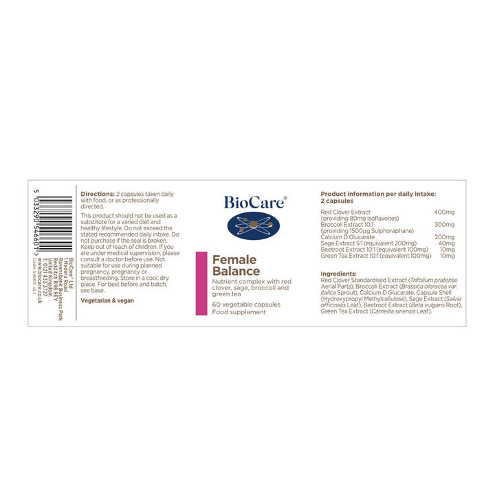 Фем баланс / BioCare Female Balance 60 Vcaps