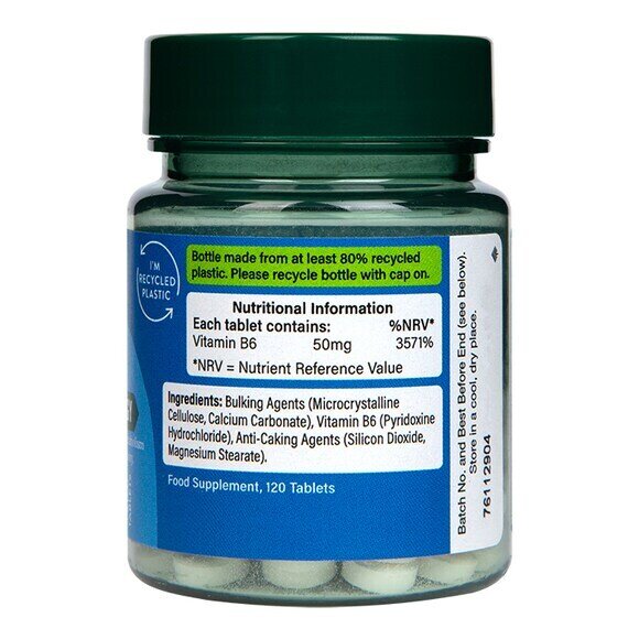 Витамин Б6 / Vitamin B6 Pyridoxine 50mg 120 tablets