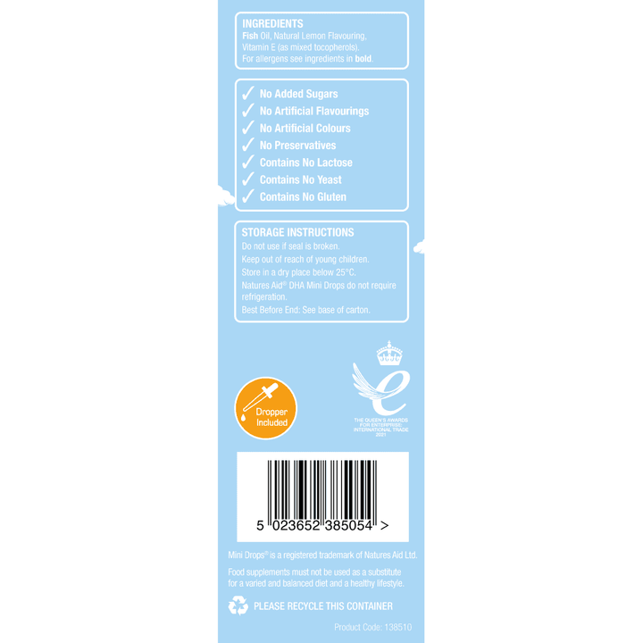 Омега 3 капки за деца / Mini Drops DHA (Omega-3) 50ml