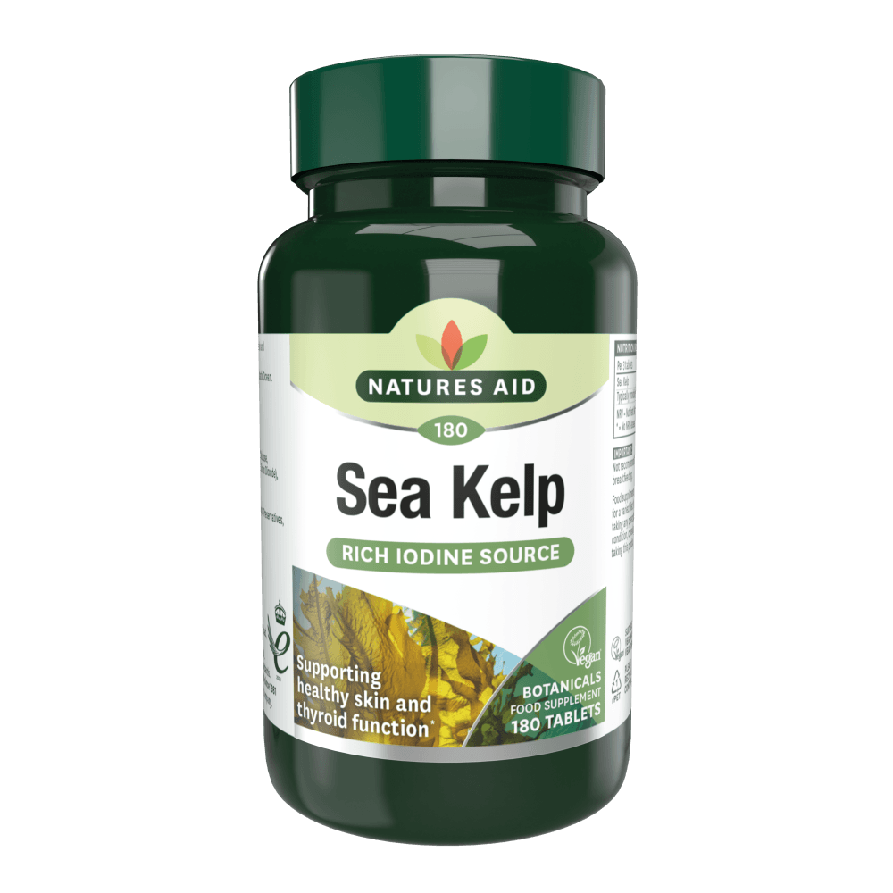 Морски келп (Sea Kelp) (Йод - 150mcg) 180 таблетки