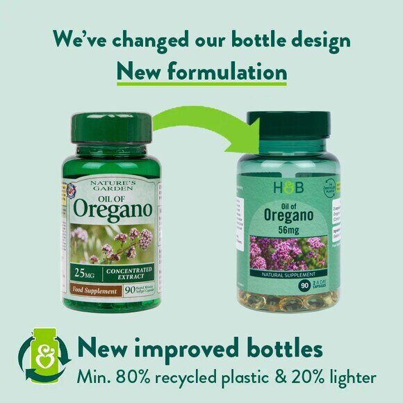 Mасло от риган (концентриран екстракт) (Oil of Oregano) 28мг 90 капсули