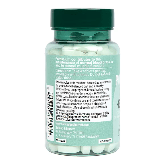 Калий / Potassium 99 mg 120 tablets
