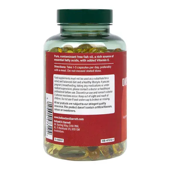 Омега-3 концентрирано рибено масло / Omega 3 Fish Oil 1200mg 120 capsules