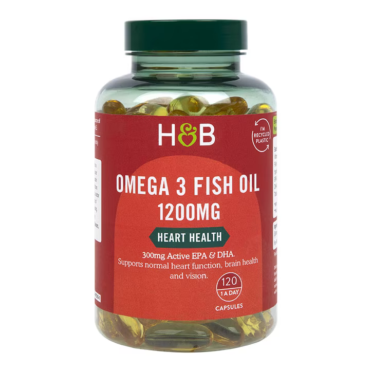 Омега-3 концентрирано рибено масло / Omega 3 Fish Oil 1200mg 120 capsules