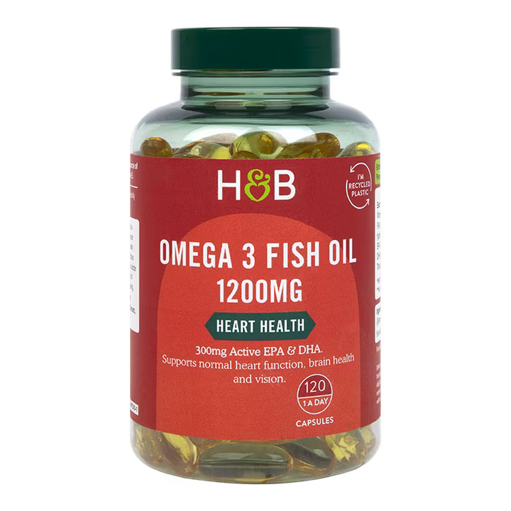 Омега-3 концентрирано рибено масло / Omega 3 Fish Oil 1200mg 120 capsules