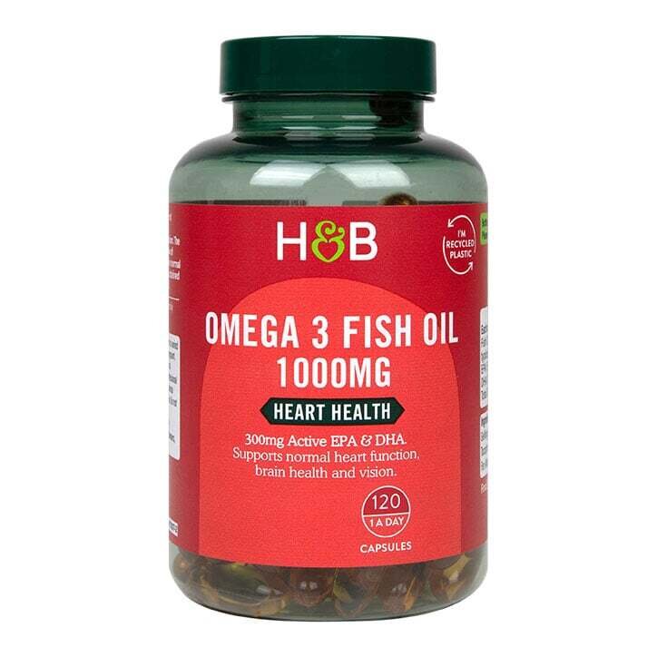 Омега-3 концентрирано рибено масло / Omega 3 Fish Oil 1000mg 120 capsules
