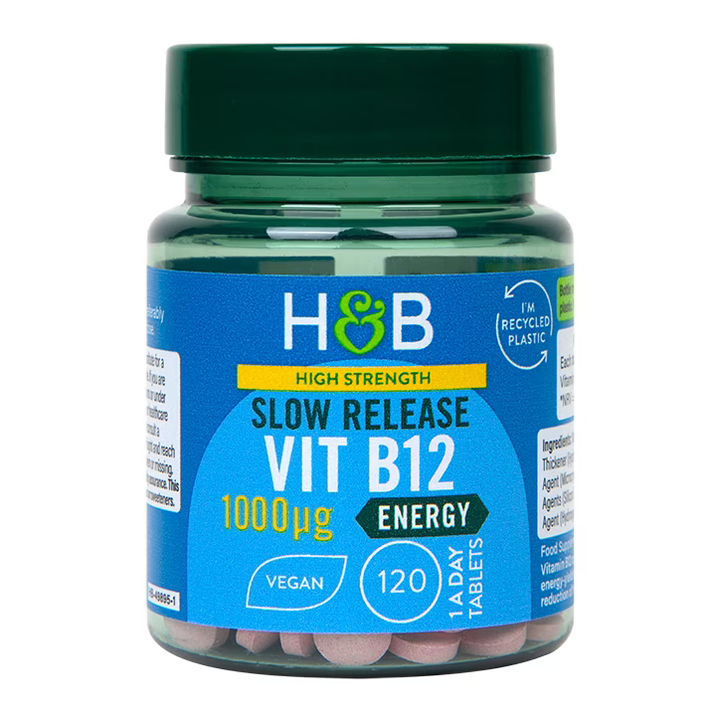 Витамин Б12 / Vitamin B12 1000ug 120 таблетки със забавено освобождаване