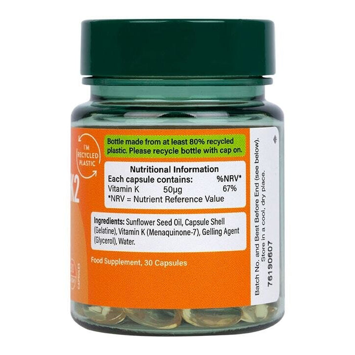 Витамин К2  / Vitamin K2 (MK7) 75mcg 30 capsules