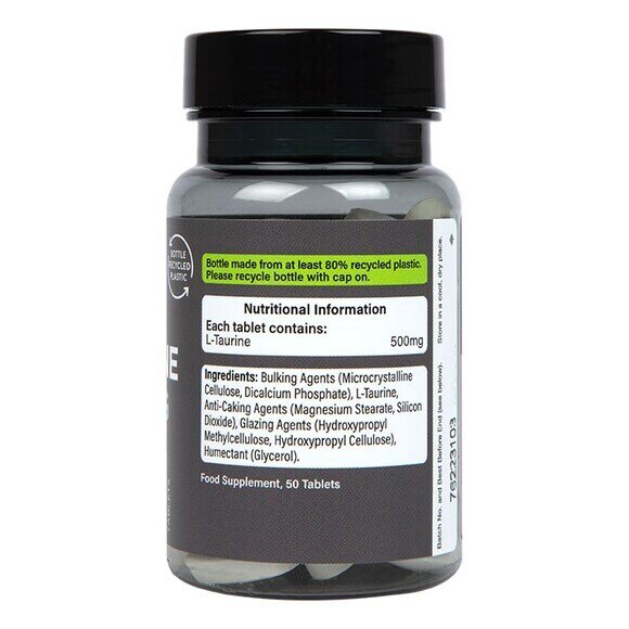 Таурин / Taurine 500mg 50 tablets