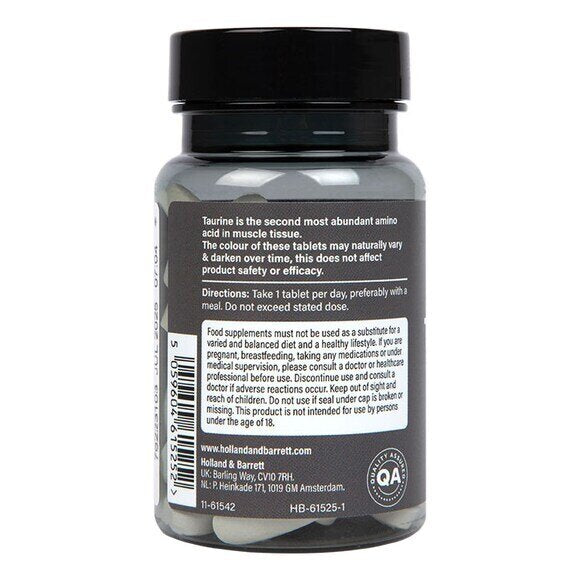 Таурин / Taurine 500mg 50 tablets