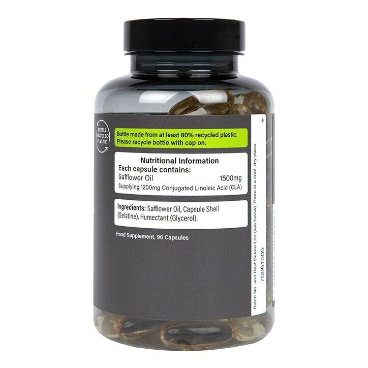Мега сила Тоналин CLA (шафранково масло)  1200mg 90 capsules
